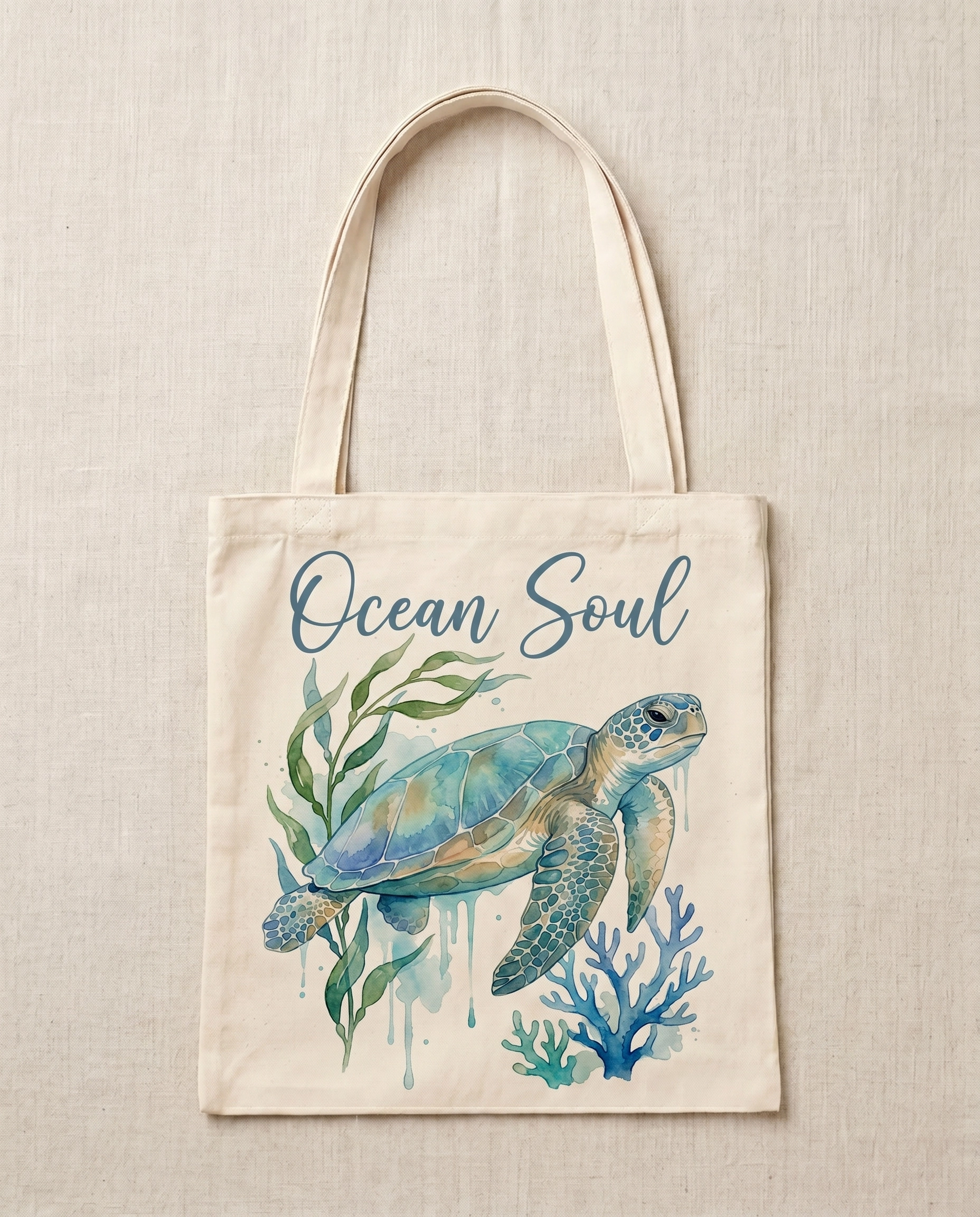 Slow Tides - Sea turtle print